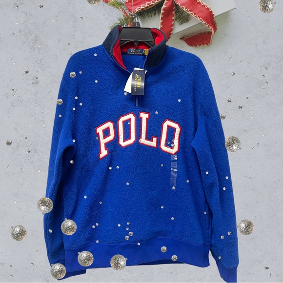 Polo Ralph Lauren Other - Polo Ralph Lauren Fleece in Blue NEW $150